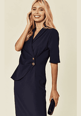 Diane Wrap Blazer Dress2