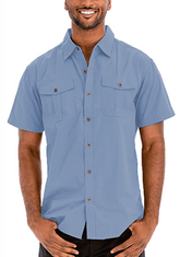 TWO POCKET BUTTON DOWN SHIRT