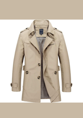 Men's Classic Trench Coat