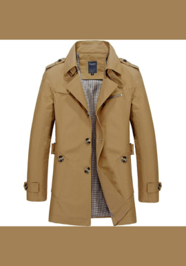 Men's Classic Trench Coat