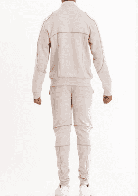 Men's Reflective Piping Detailed Track Suit