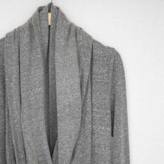 Twist Front Long Sleeve Cardigan