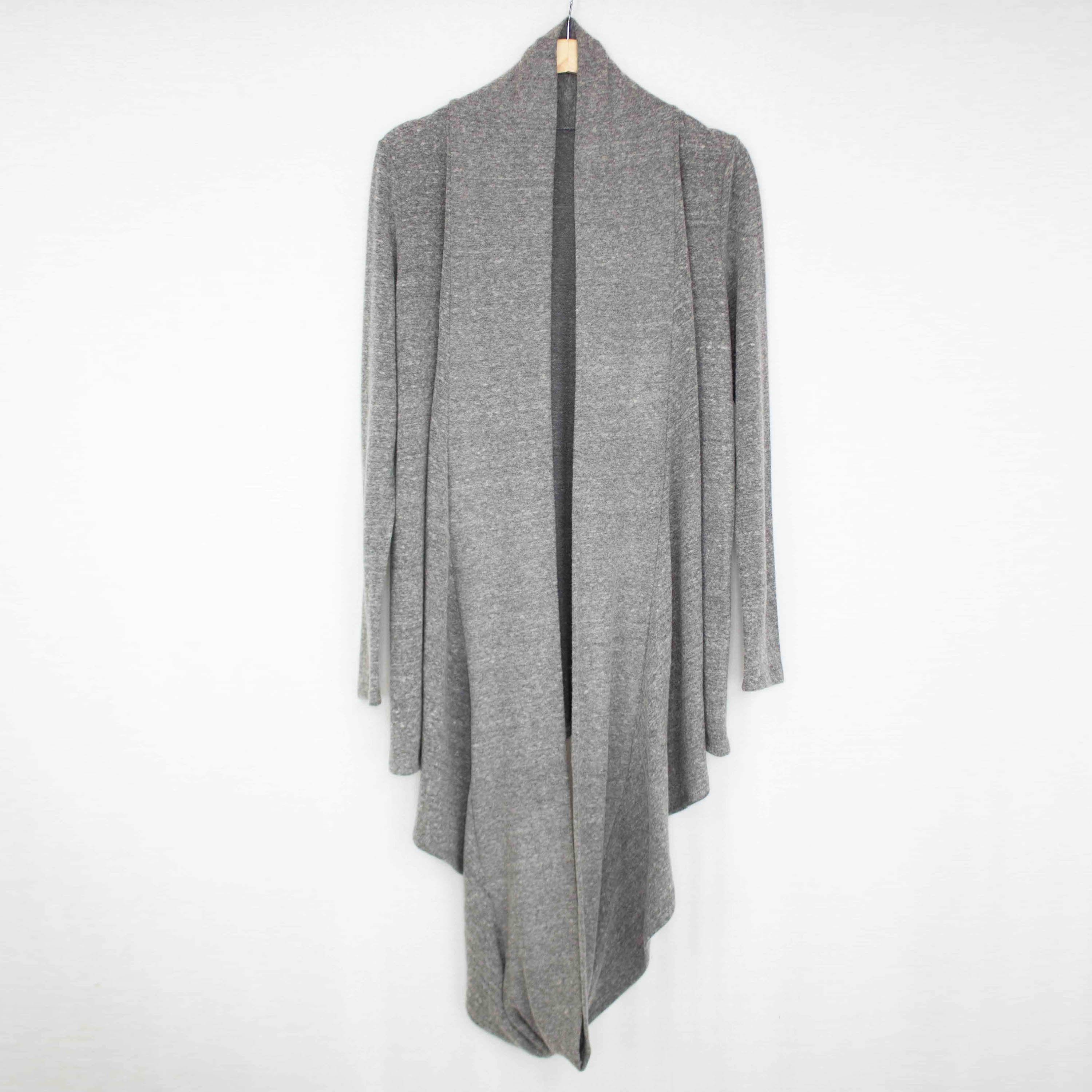 Twist Front Long Sleeve Cardigan